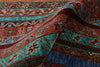 Load image into Gallery viewer, 2.9 x 7.4 Kazak Runner Handmade Silky Fine Wool MULTI-COLOR #P1130