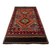 Load image into Gallery viewer, 4.4 x 7.3 Semi-Antique Kilim Rug Afghan Handmade Ethnic Tribal Wool #P1217