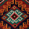 Load image into Gallery viewer, 4.4 x 7.3 Semi-Antique Kilim Rug Afghan Handmade Ethnic Tribal Wool #P1217