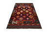 Load image into Gallery viewer, 4.7 x 7.7 Afghan Ghkamour Wool Kilim Rug #P1220