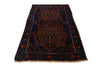 Load image into Gallery viewer, 4.2 x 7.0 Tribal Handmade Afghan Wool Rug #P1254