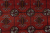 Load image into Gallery viewer, 4&#39; x 7&#39; Turkmen Bokhara Rug Handmade Afghanistan  #P1257