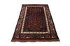 Load image into Gallery viewer, 4.2 x 6.9 Afghan Tribal Area Rug Handmade Wool #P1258