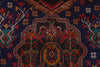 Load image into Gallery viewer, 4.2 x 6.2 Dark Blue Afghan Tribal Rug #P1261