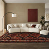 Load image into Gallery viewer, 4.5 x 5.11 BLACK tribal Afghan rug #P1262