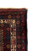 Load image into Gallery viewer, 4.5 x 5.11 BLACK tribal Afghan rug #P1262