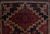 Load image into Gallery viewer, 4.5 x 5.11 BLACK tribal Afghan rug #P1262