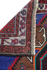 Load image into Gallery viewer, 3.11 x 6.9 Blue Tribal rug Afghan Handmade #P1265