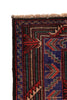 Load image into Gallery viewer, 4.2 x 6.5 Handmade Wool Tribal Rug #P1266