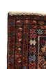 Load image into Gallery viewer, 2.11 x 4.3 BLACK TRIBAL RUG #P1269