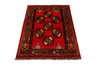 Load image into Gallery viewer, 3.5 x 4.4 Afghan Turkman Bokhara Wool Rug #P1277