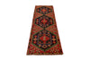 Load image into Gallery viewer, 2.6 x 9.3 Afghan Wool Runner Tribal Carpet #P1297