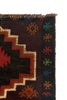 Load image into Gallery viewer, 2.4 x 6.1 BLack Afghan Short Narrow Runner Wool Handmade #P1301