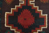 Load image into Gallery viewer, 2.4 x 6.1 BLack Afghan Short Narrow Runner Wool Handmade #P1301