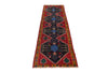 Load image into Gallery viewer, 2.4 x 8.2 Wool Narrow tribal Runner #P1306