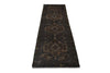 Load image into Gallery viewer, 2.4 x 8.7 DARK TRIBAL RUNNER HANDMADE WOOL #P1312