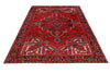 Load image into Gallery viewer, 7&#39; x 10&#39; Persian-Tribal-Hand-Knotted-Geometric-Heriz-Rug.jpg