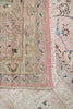 Load image into Gallery viewer, 9.9 x 12.2 Vintage Persian Low Pile Faded Pink Tabriz Rug #P1327