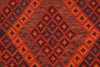 Load image into Gallery viewer, 8.2 x 12.10 Afghan Old Flat Weave Kilim Wool Rug #P1425