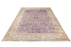 Load image into Gallery viewer, 8.0 x 11.3 Purple Blue Persian Vintage Rug LOW PILE #P1439