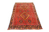 Load image into Gallery viewer, 4.2 x 6.9 Semi-Antique Persian Afshar Tribal rug #P1445