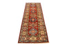 Load image into Gallery viewer, 2.6 x 7.2 Quality Super Kazak Runner Handmade Soft Silky Fine Wool #P955