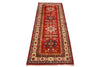 Load image into Gallery viewer, 2.8 x 7 Quality Super Kazak Runner Handmade Soft Silky Fine Wool #P958