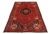 Load image into Gallery viewer, 5.4 x 8.4 Persian Tribal Shirazi Qashqai Rug Horse Heads Figures #P999