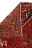 Load image into Gallery viewer, 5.4 x 8.4 Persian Tribal Shirazi Qashqai Rug Horse Heads Figures #P999