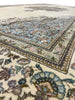 Load image into Gallery viewer, 9&#39; x 17&#39; Large Ivory Semi-Antique Persian Kerman 78868