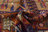 Load image into Gallery viewer, 3.9 x 6.11 WAR Afghan RUG Wool TANK MISSLE GUN #SH1364