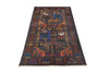 Load image into Gallery viewer, 3.8 x 6.4 Exotic Tribal Pictorial Handmade Wool Afghan Rug ANIMAL #SH1370