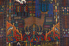 Load image into Gallery viewer, 3.8 x 6.4 Exotic Tribal Pictorial Handmade Wool Afghan Rug ANIMAL #SH1370