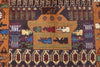 Load image into Gallery viewer, 3.10 x 6.9 WAR RUG Handmade Afghan Tribal carpet TANKS GUNS MISSLES #SH1383