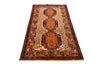 Load image into Gallery viewer, 3.8 x 6.6 Handmade tribal Wool Rug #SH1391