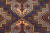 Load image into Gallery viewer, 3.9 x 6.6 Afghan Handmade Baluch ug Brown Gray Blue #SH1394