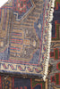 Load image into Gallery viewer, 3.9 x 6.6 Afghan Handmade Baluch ug Brown Gray Blue #SH1394