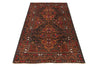 Load image into Gallery viewer, 3.9 x 6.7 Tribal Handmade Wool Rug #SH1400