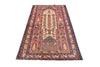 Load image into Gallery viewer, 3.8 x 6.9 TRIBAL Hand-Knotted Wool Farm Rug #SH1407