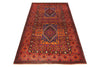 Load image into Gallery viewer, 4.0 x 7.5 New Handmade Afghan Baluch Tribal Wool Rug #SH1412