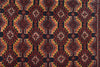 Load image into Gallery viewer, 4 x 6.4 Afghan Herati Baluch Rug Multi Colors #SH1418