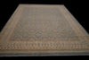 Load image into Gallery viewer, 9.1 x 11.6 Light Blue Chobi Peshawar Handmade Wool Rug #PIX-28539