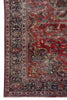 Load image into Gallery viewer, 6.2 x 9.1 Persian Vintage Hand-knotted Rug Faded Red Distressed Pre-Owned Carpet PK134