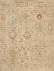 Load image into Gallery viewer, 12 x 9.2 Oushak Rug Fine Wool Quality LIGHT NATURAL PK278