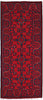 Load image into Gallery viewer, 2.6 x 6.4 RUNNER Dark Red Afghan Khal Mohammadi Rug Ethnic Tribal Rug PK42