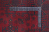 Load image into Gallery viewer, 2.8 x 6.2 Dark Red Afghan Khal Mohammadi Rug Ethnic Tribal Hallway Rug PK49