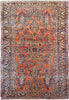 Load image into Gallery viewer, 7 x 11 ANTIQUE PERSIAN SAROUK Grandma RUG #5326