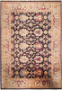 Load image into Gallery viewer, 5.6 x 8.7 Black Chobi Rug Hand-knotted #5365