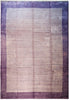 Load image into Gallery viewer, 9.3 x 11.10 SOLID Lavander Purple Contemporary Handmade Wool Rug F-5381