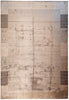 Load image into Gallery viewer, 9 x 12 SALE TAUP CONTEMPORARY WOOL HANDMADE RUG #5466